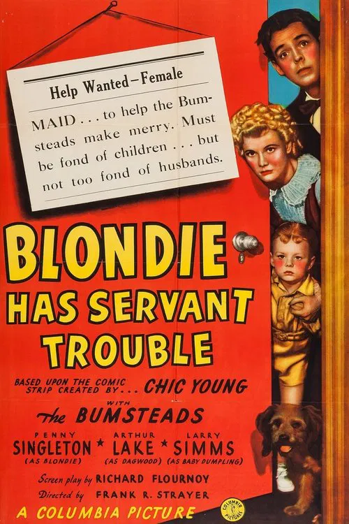 Blondie Has Servant Trouble movie poster