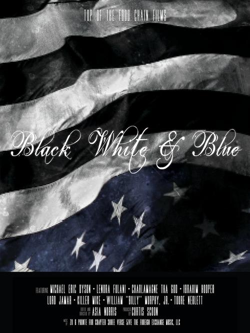 Black, White & Blue movie poster