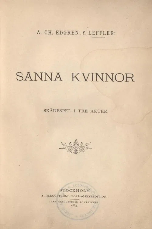 Sanna kvinnor movie poster