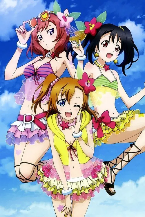 Poster do filme Natsu-iro Egao de 1, 2, Jump!