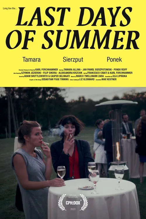 Last Days of Summer movie poster