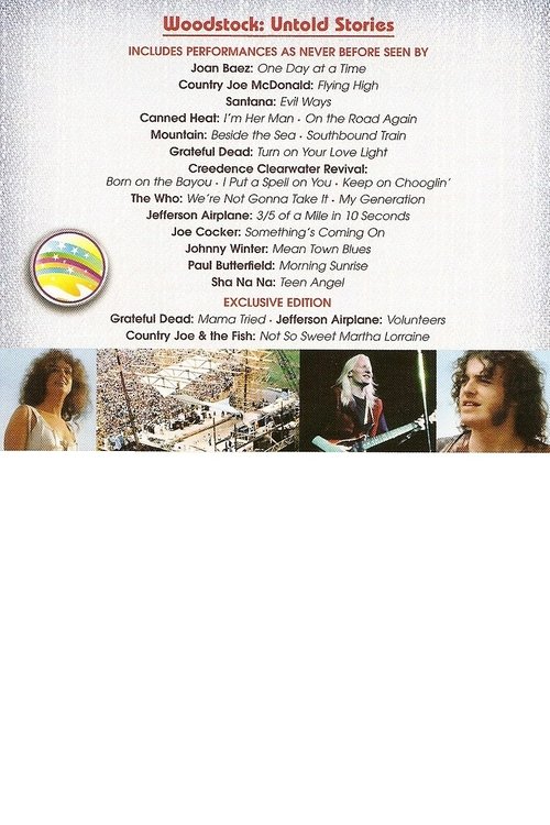 Woodstock: Untold Stories movie poster