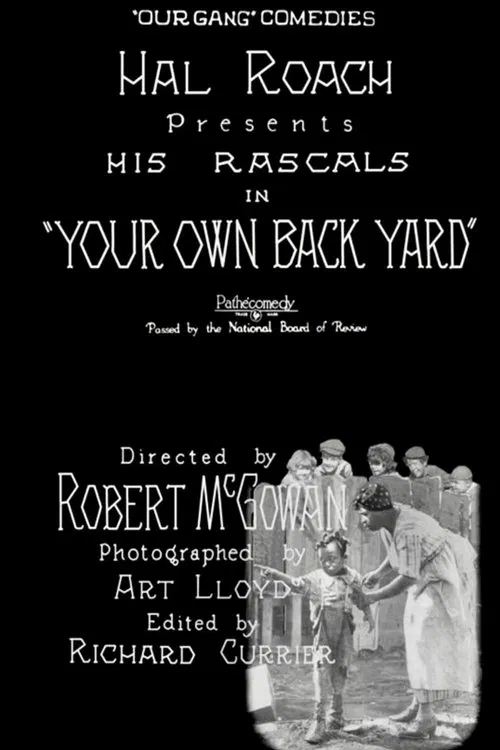 Your Own Back Yard movie poster