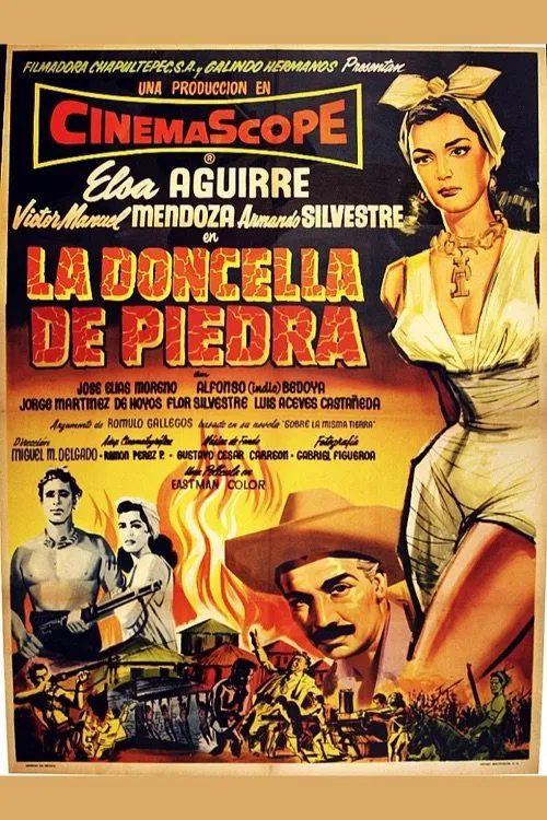 La doncella de piedra movie poster