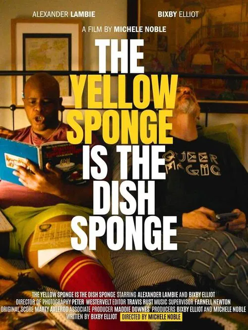 The Yellow Sponge is the Dish Sponge movie poster