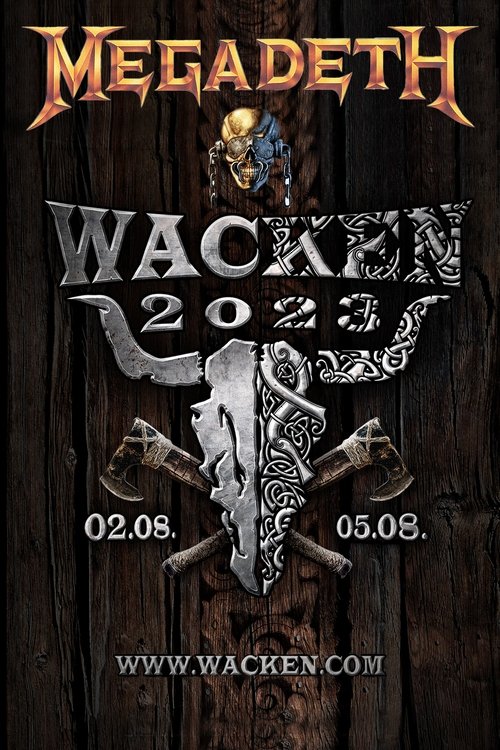 Megadeth - Live at Wacken Open Air 2023 movie poster