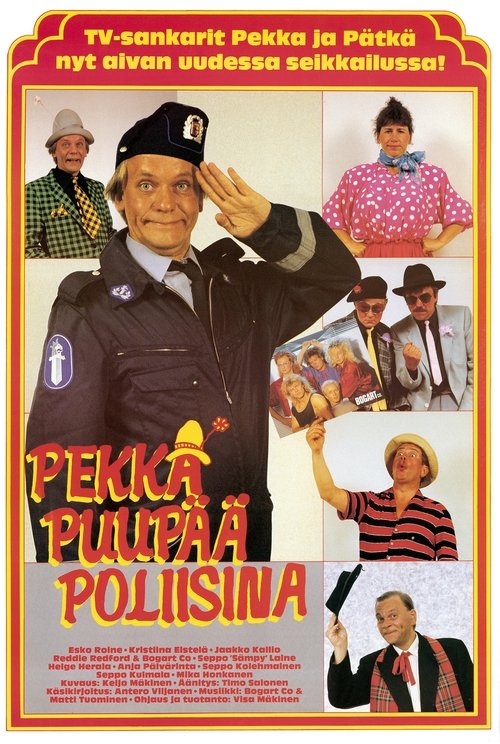 Pekka Puupää poliisina movie poster
