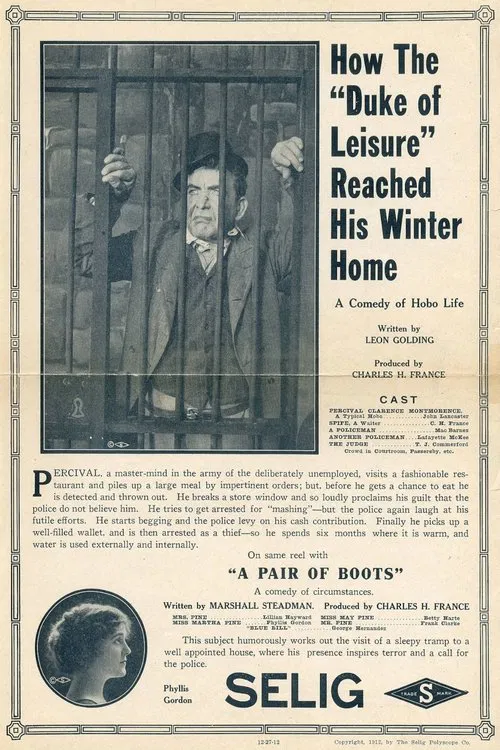 Poster do filme How the 'Duke of Leisure' Reached His Winter Home