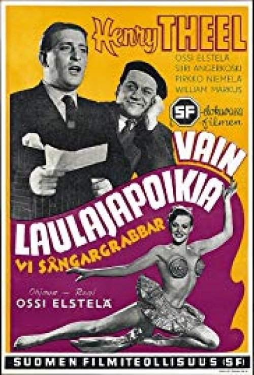 Vain laulajapoikia movie poster