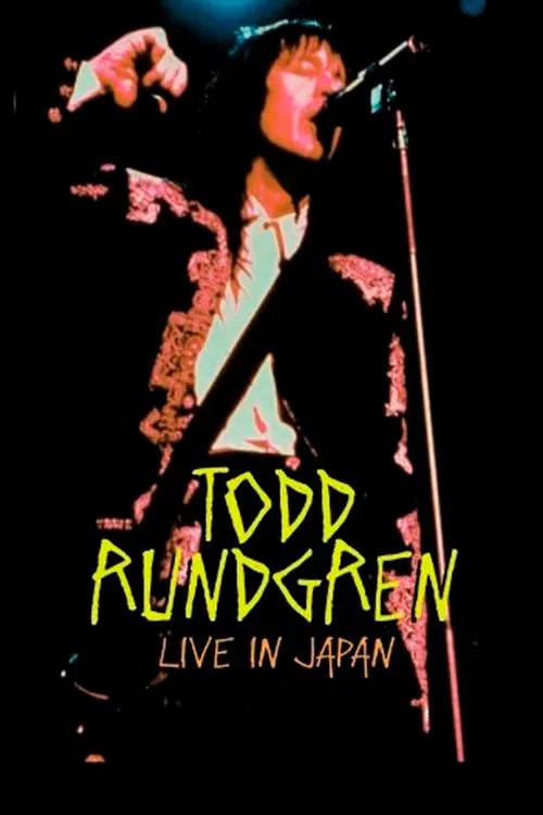 Todd Rundgren: Live in Japan movie poster