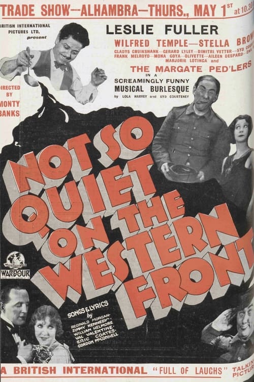 Not So Quiet on the Western Front movie poster