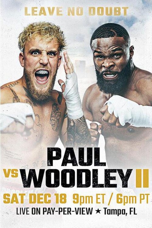 Poster do filme Jake Paul vs. Tyron Woodley II