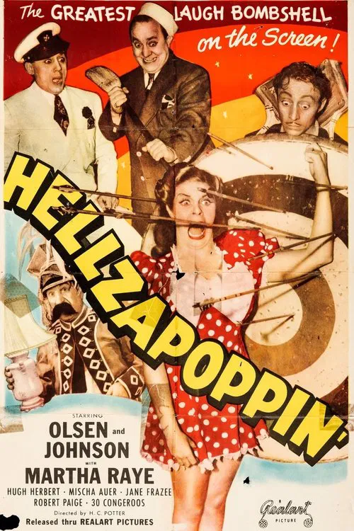 Hellzapoppin' movie poster