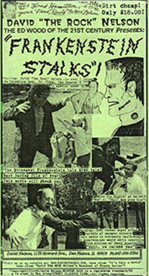 Frankenstein Stalks movie poster