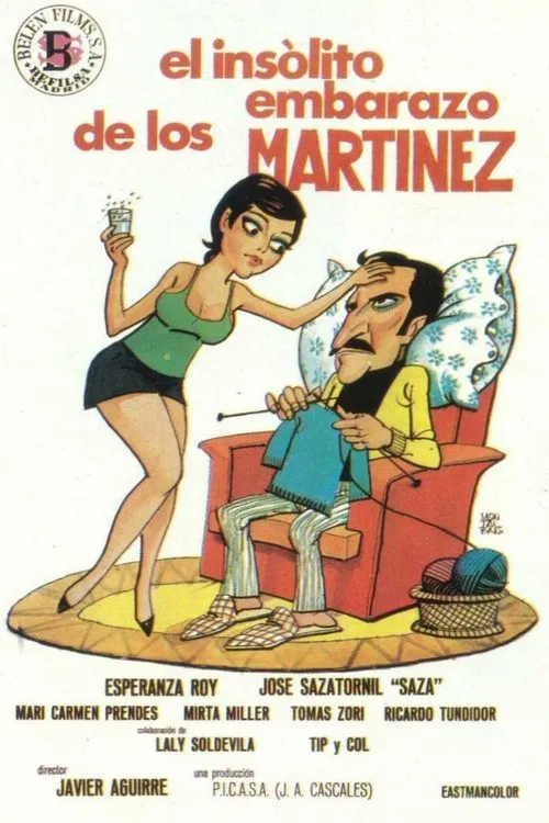 El insólito embarazo de los Martínez movie poster