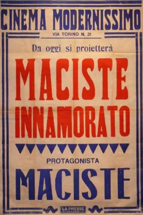 Maciste in Love movie poster