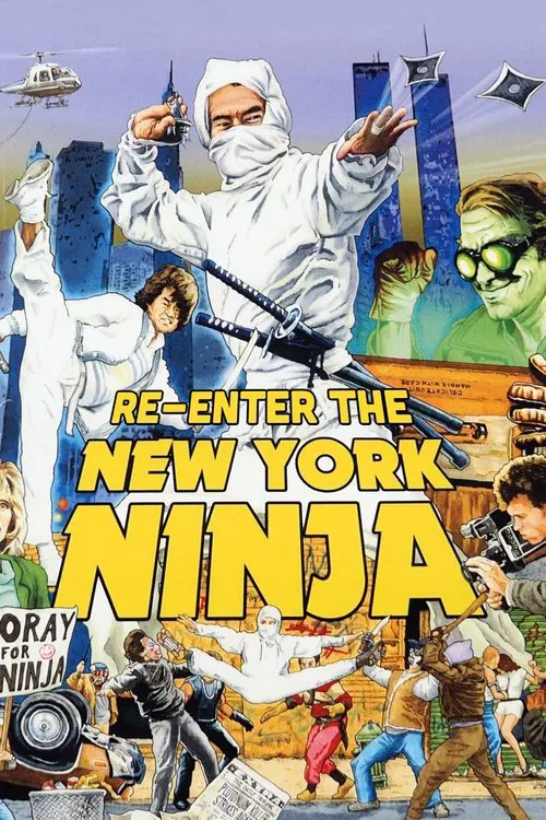 Re-Enter the 'New York Ninja' movie poster