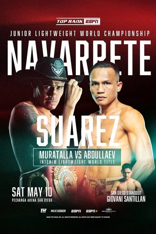 Emanuel Navarrete vs. Charly Suarez movie poster