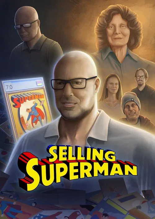 Selling Superman movie poster