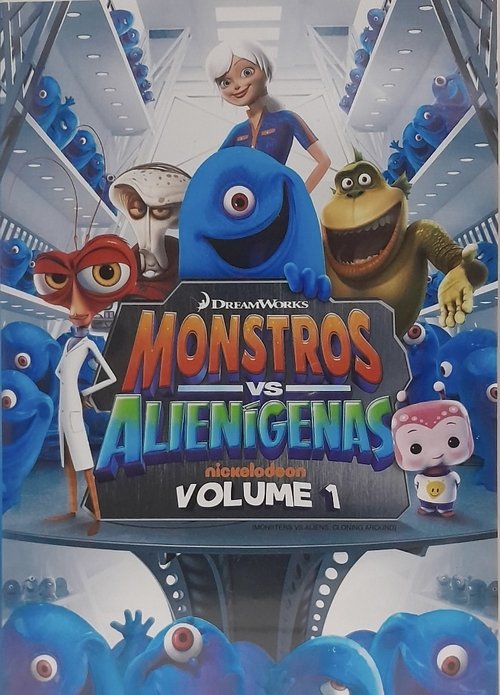 Poster da série Monstros vs. Alienígenas