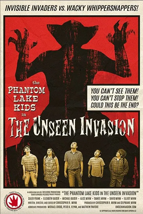 The Phantom Lake Kids in the Unseen Invasion movie poster