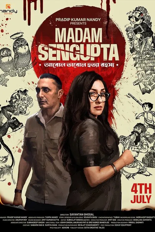 Madam Sengupta movie poster