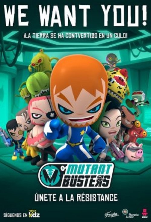 Mutant Busters tv show poster