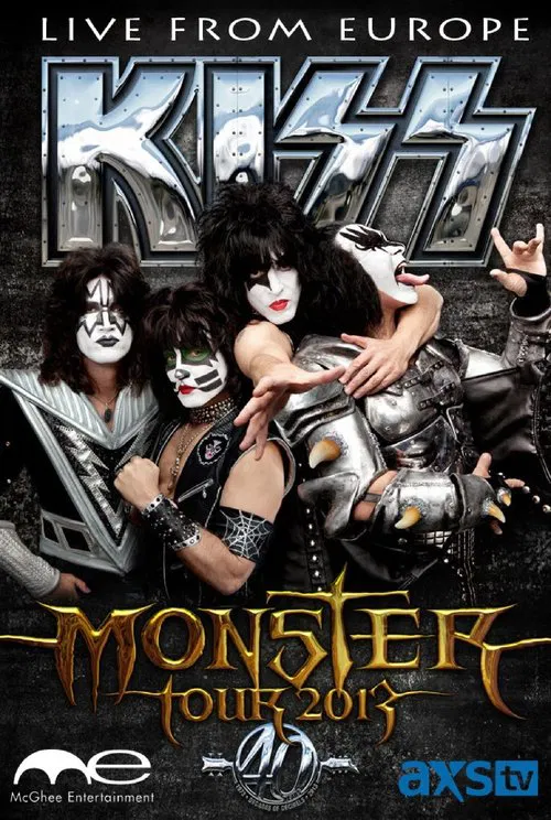 The Kiss Monster World Tour: Live from Europe movie poster