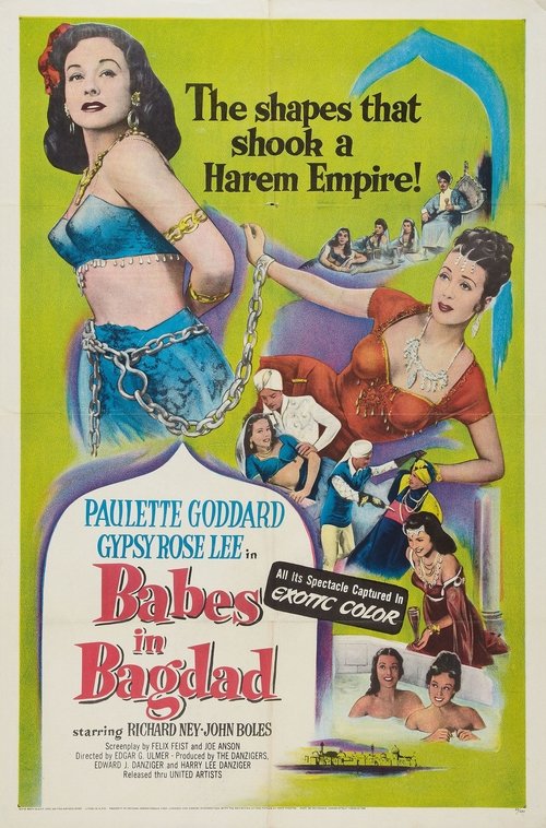 Babes in Bagdad movie poster
