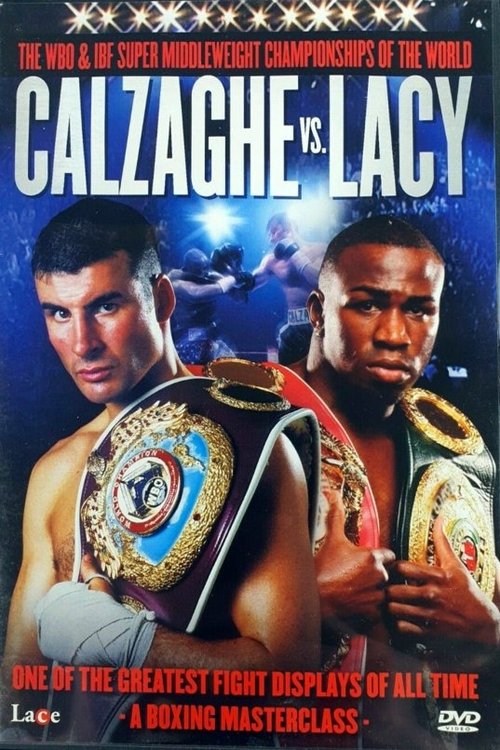 Calzaghe vs. Lacy movie poster