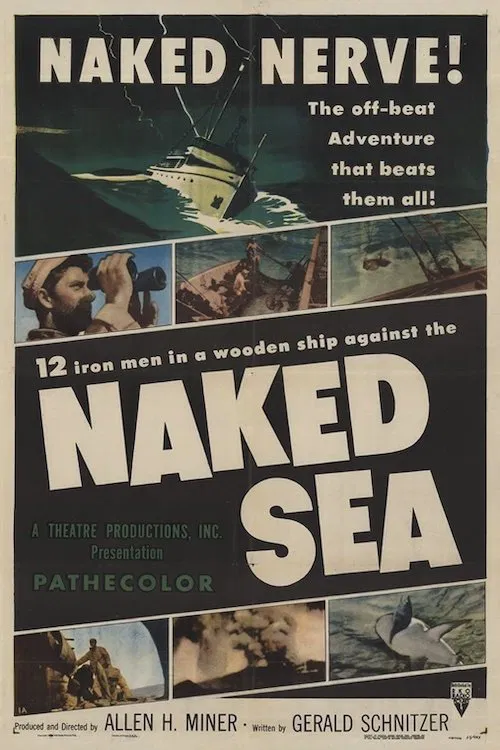 The Naked Sea movie poster