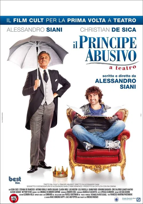 Il principe abusivo al teatro movie poster