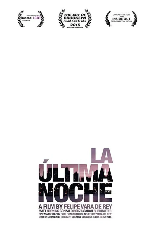 La última noche movie poster