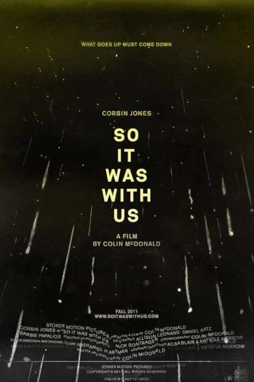 Poster do filme So It Was With Us
