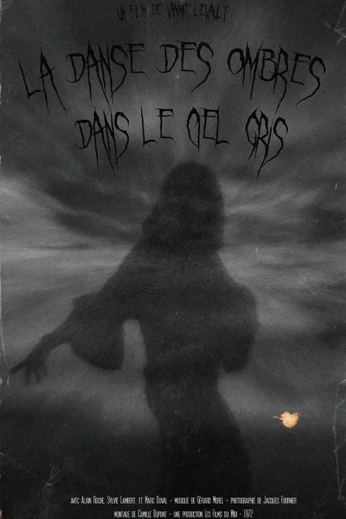 La danse des ombres dans le ciel gris movie poster
