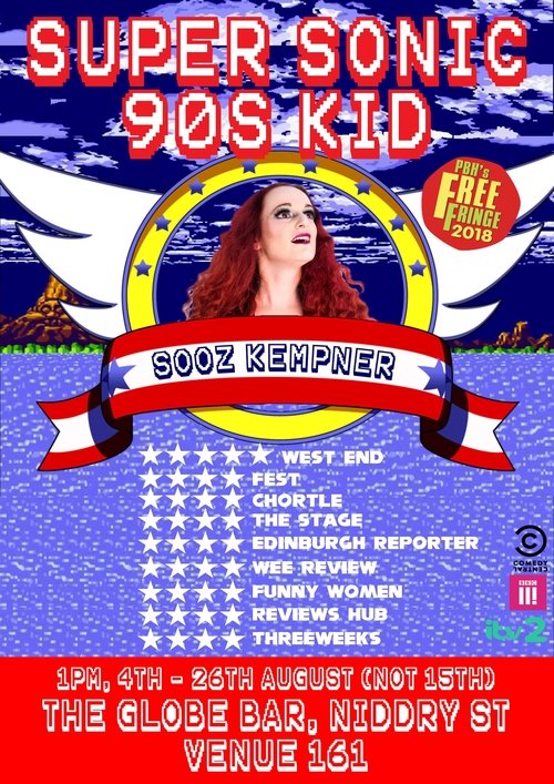 Sooz Kempner: Super Sonic 90s Kid movie poster