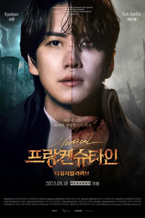 Poster do filme Frankenstein : The Musical Live