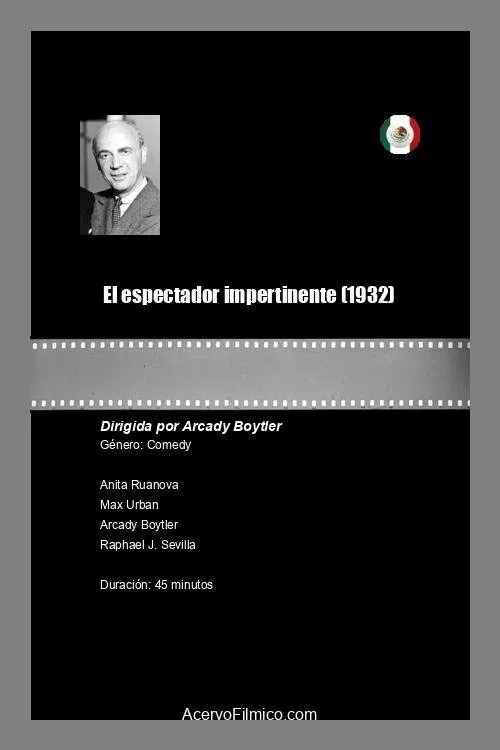 The impertinent spectator movie poster