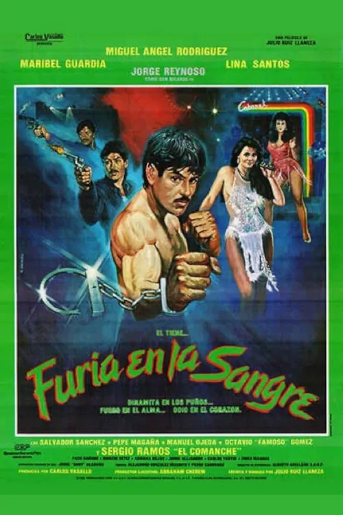 Furia en la sangre movie poster