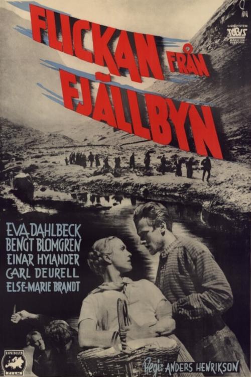 Flickan från fjällbyn movie poster