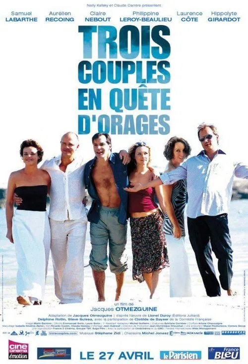Trois couples en quête d'orages movie poster
