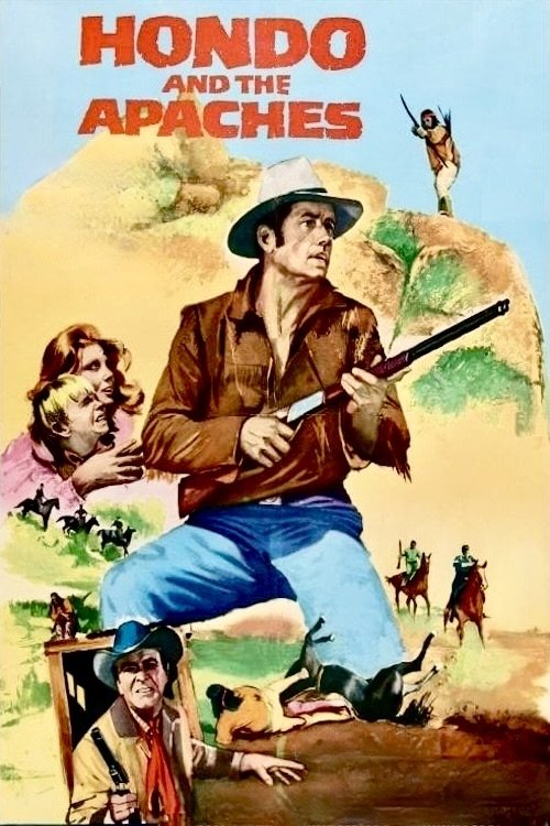 Hondo and the Apaches movie poster