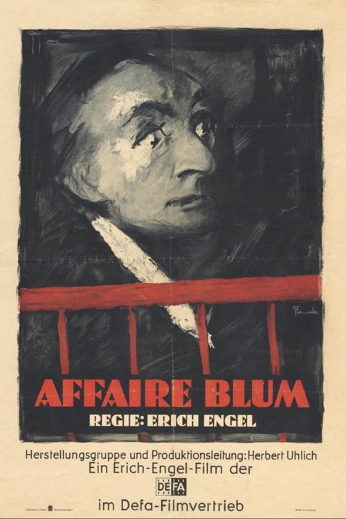 The Blum Affair movie poster