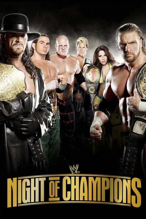 WWE Night of Champions 2008 movie poster