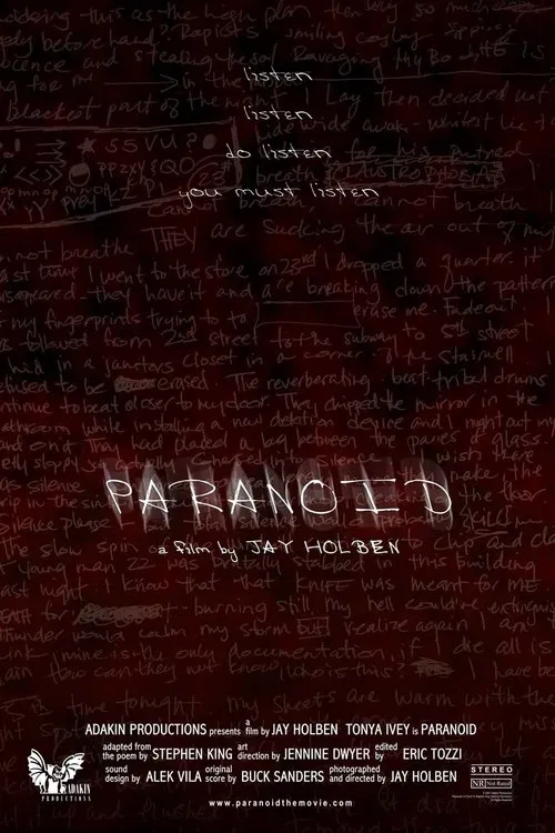 Paranoid movie poster