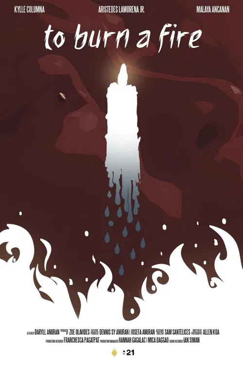 to burn a fire movie poster
