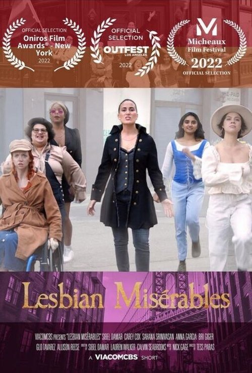 Lesbian Miserables movie poster