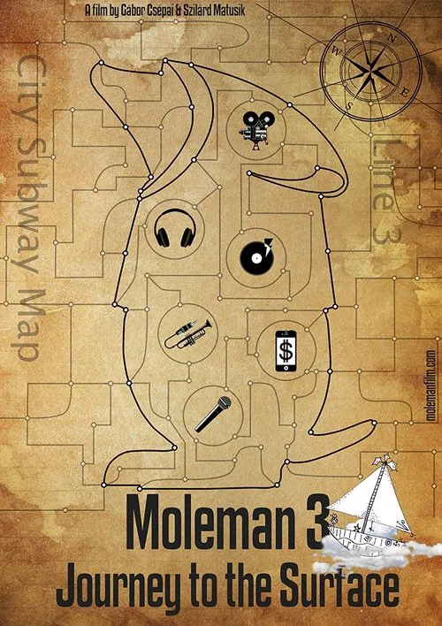 Moleman 3: Journey to the Surface movie poster