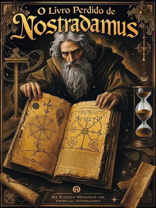 Poster do filme O Livro Perdido de Nostradamus