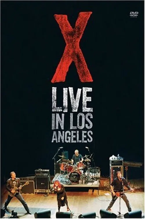 X: Live in Los Angeles movie poster